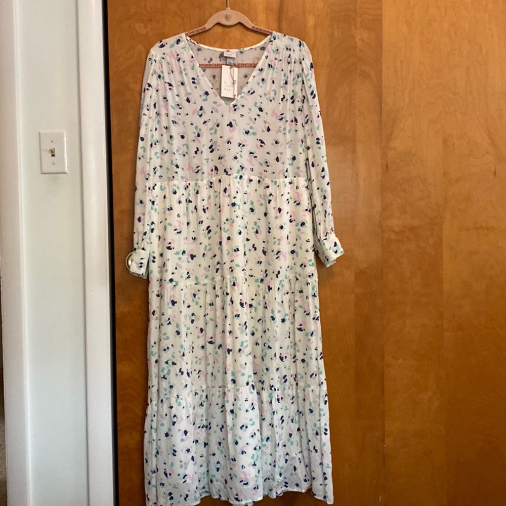 A new day cheetah print maxi dress